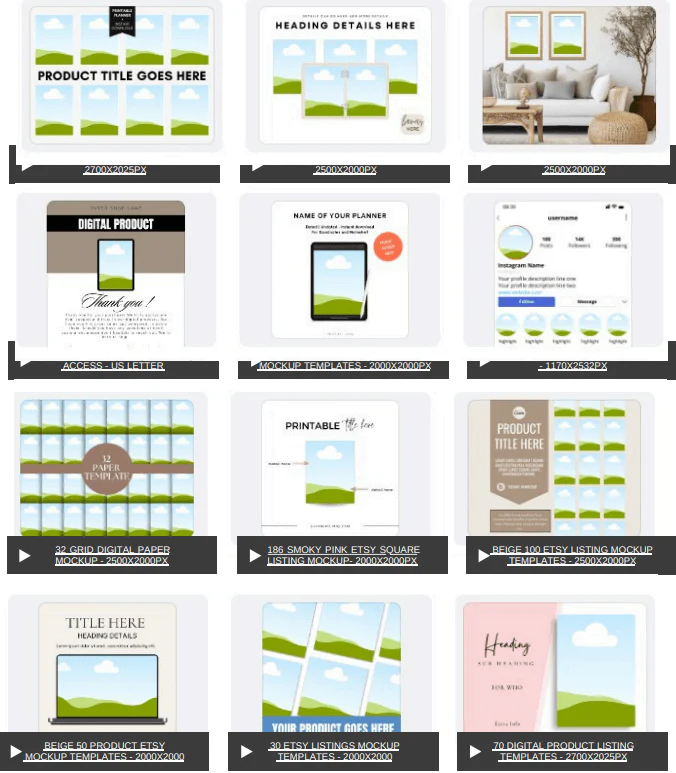 1,400 Editable Mockup Templates for Your Digital Products - Image 7