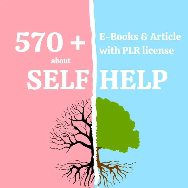 570+ Self-Help PLR eBooks with Resell Rights - Image 2