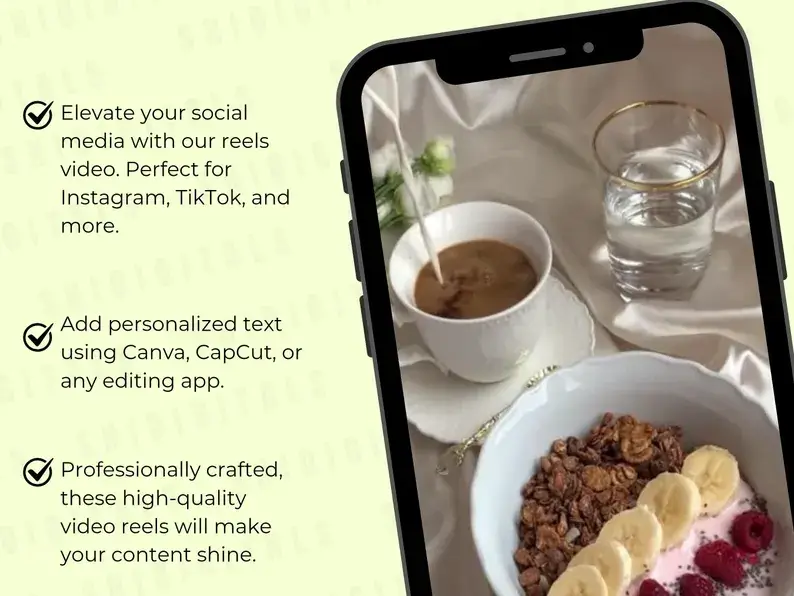950 Food Reels for Social Media | with Resell Rights | Instagram| TikTok| Facebook - Image 3